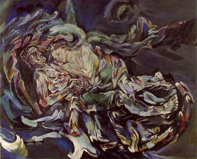 Bride of the Wind, 1914, oil on wood, 181 x 220cm, Kunstmuseum, Basel
