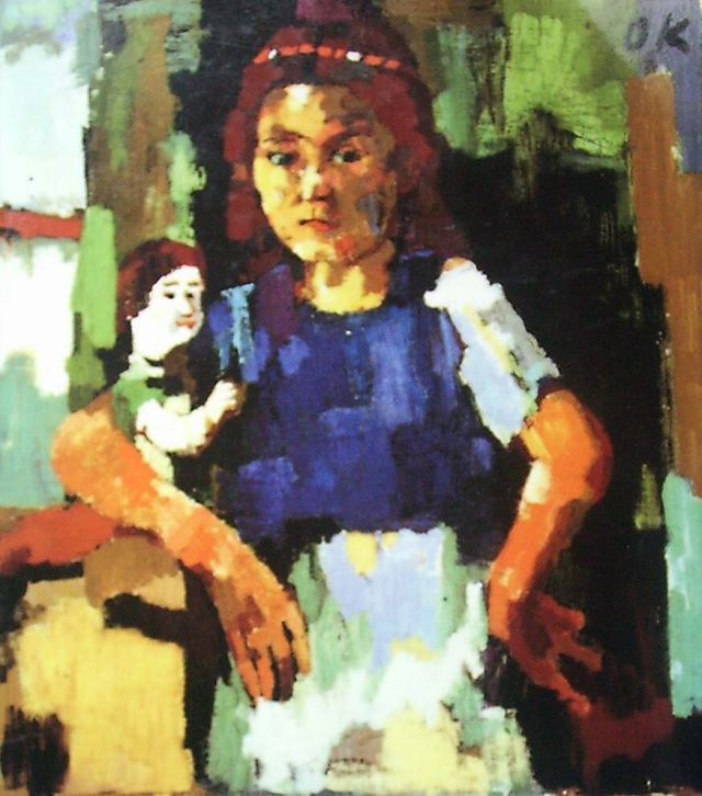 Young Girl with Doll, 1921-22, oil on canvas, 91.5 x 81.2cm, the Detroit Institute of the Arts, Detroit